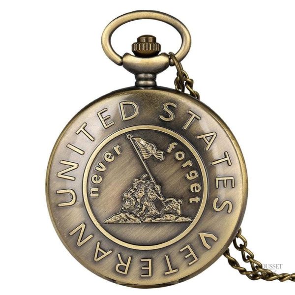 Montre à gousset militaire pour homme
