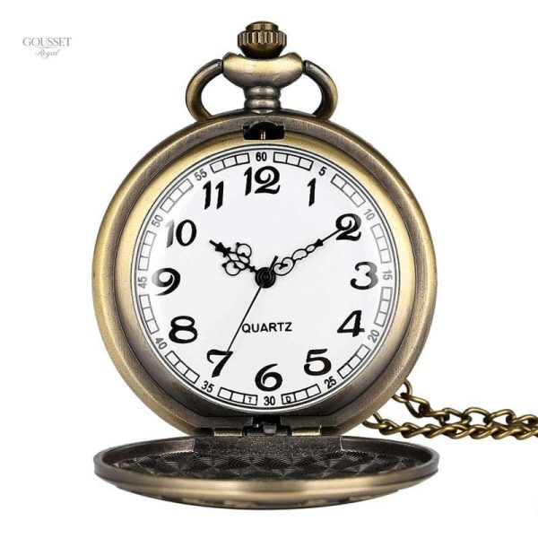 Accessoire intemporel : montre à gousset homme