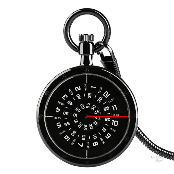 Montre à gousset moderne pour homme élégante