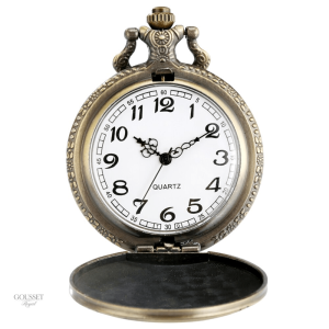Accessoire élégant pour homme, montre à gousset
