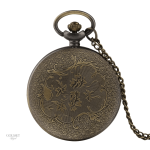 Accessoire élégant pour femme, montre à gousset