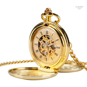 Montre à gousset vintage en or