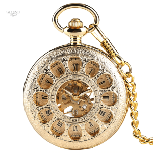 Montre à gousset ancienne en or pour homme