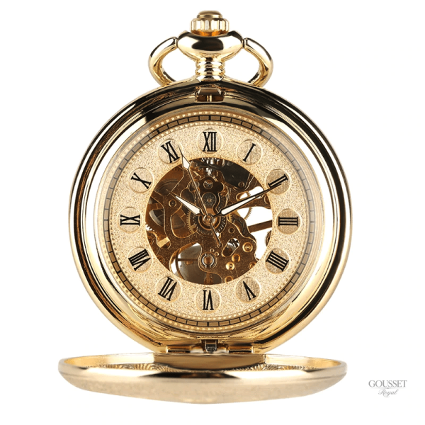 Accessoire horloger ancien, montre à gousset or