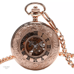 Montre à gousset ancienne en or rose