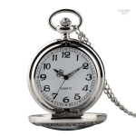 Accessoire de mode : montre à gousset florale