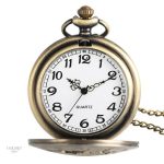 Design raffiné de la montre à gousset homme Sagittaire