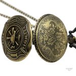Montre à gousset inspirée des sapeurs-pompiers