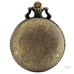 Montre à gousset vintage pour homme, design historique