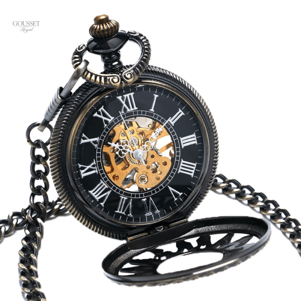 Accessoire vintage femme, montre à gousset