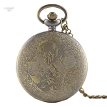 Accessoire steampunk pour femme, montre à gousset raffinée