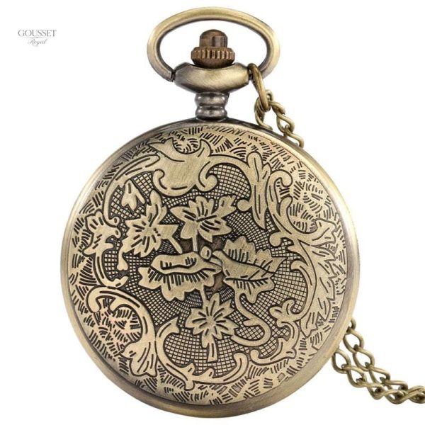 Accessoire steampunk pour homme, montre à gousset unique