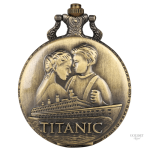 Montre à gousset femme Titanic élégante et vintage