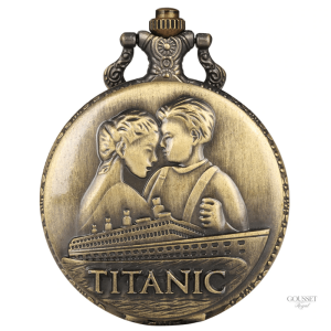 Montre à gousset femme Titanic élégante et vintage