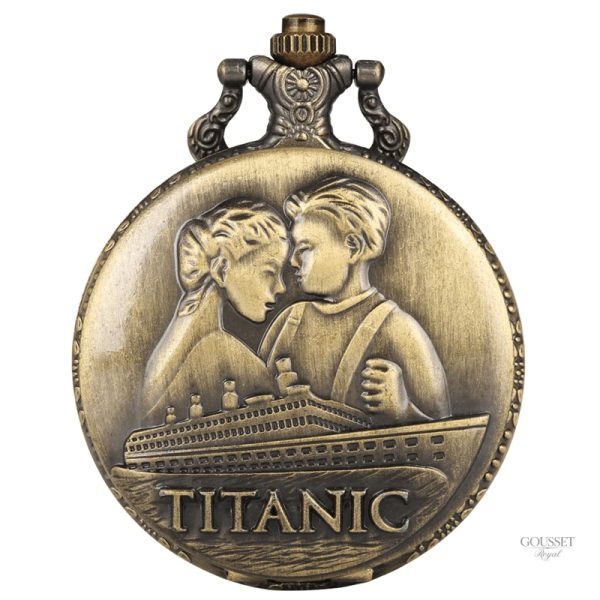 Montre à gousset femme Titanic élégante et vintage