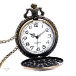 Montre vintage à gousset avec design Eiffel