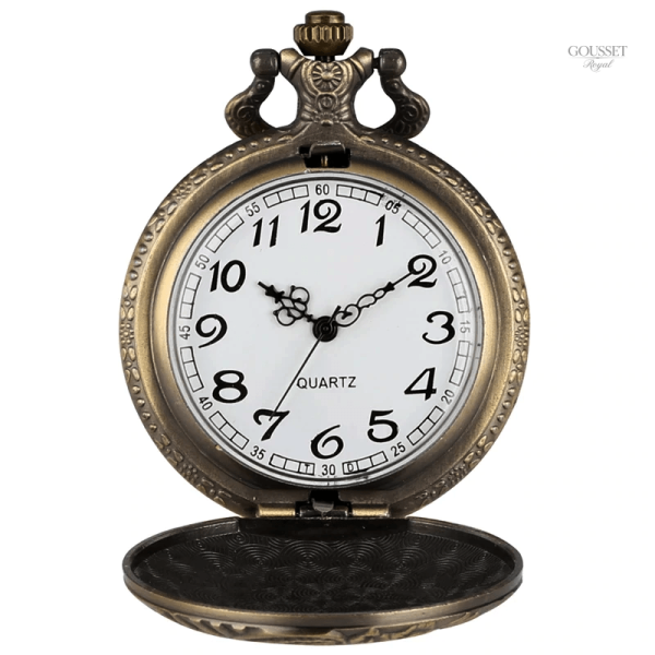 Montre classique homme design train