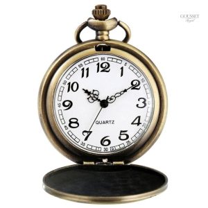 Design classique de montre à gousset pour un style raffiné