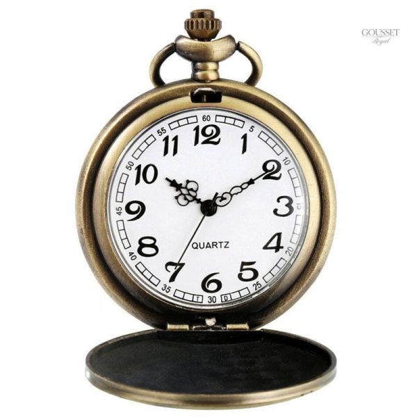Design classique de montre à gousset pour un style raffiné