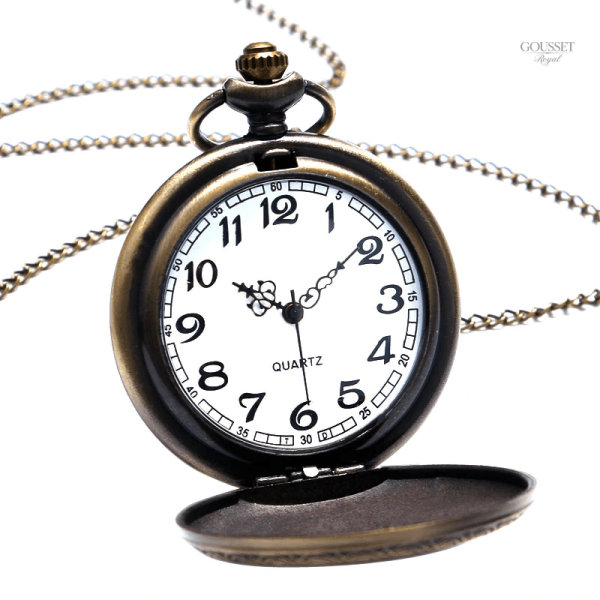 Design unique de montre à gousset pour les amateurs de Viking