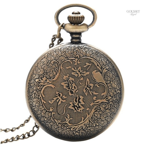 Montre à gousset vintage inspirée des voitures américaines