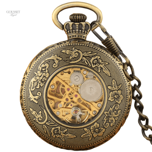 Montre à gousset vintage avec design classique