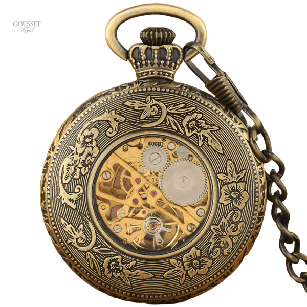 Montre à gousset vintage avec design classique