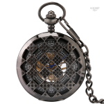 Montre à gousset ancienne avec fond transparent