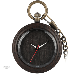 Montre à gousset homme minimaliste élégante
