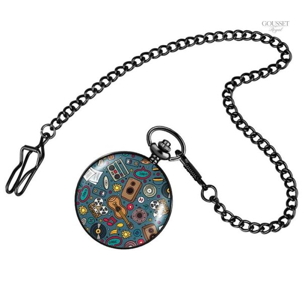 Accessoire horloger pour homme, montre à gousset unique
