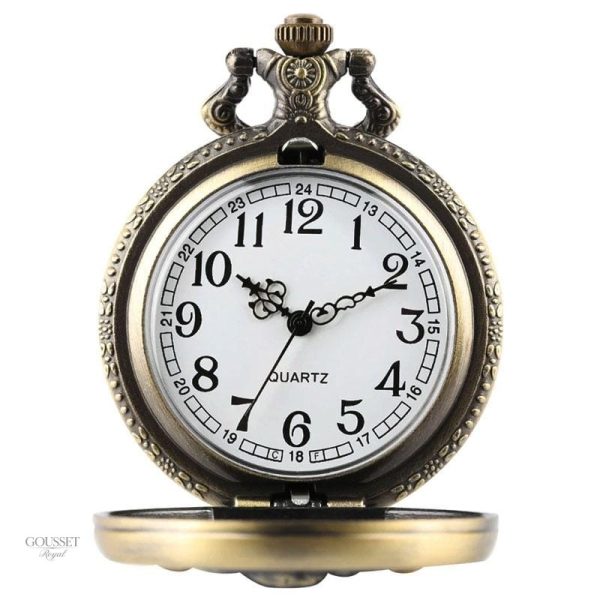 Accessoire classique pour homme : montre à gousset