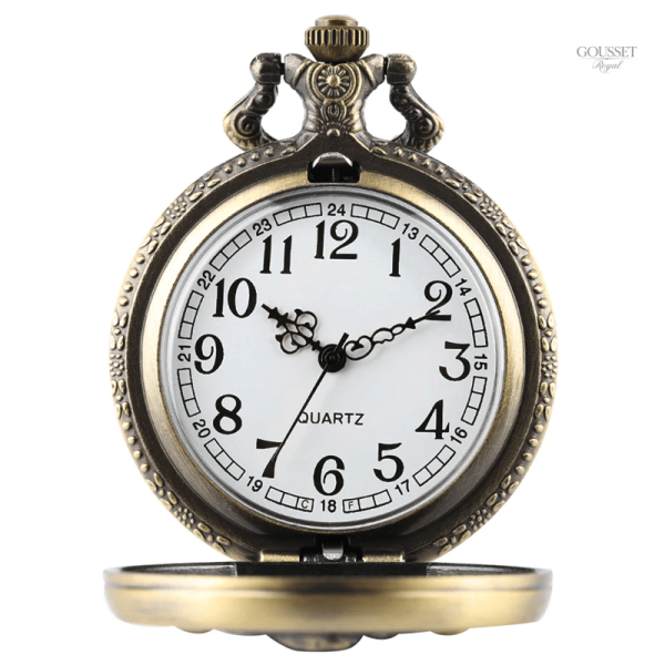 Montre à gousset Père Noël pour un style unique