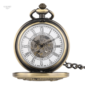 Montre à gousset pour femme au design unique Phénix