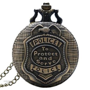 Montre à gousset homme Police élégante et classique