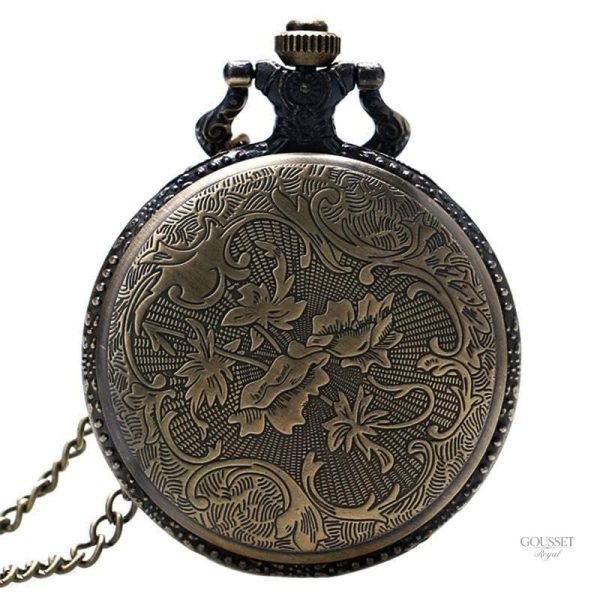 Accessoire intemporel pour homme, montre à gousset Police