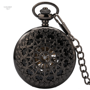 Montre à gousset femme steampunk mécanique
