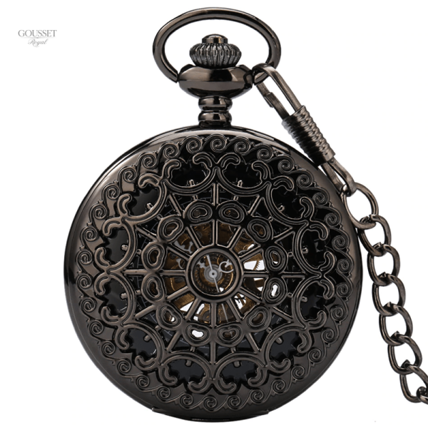 Montre à gousset femme steampunk mécanique