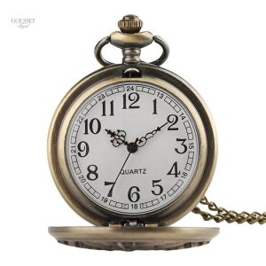 Montre à gousset élégante style steampunk