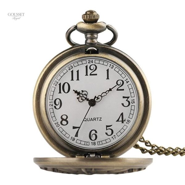 Montre à gousset élégante style steampunk