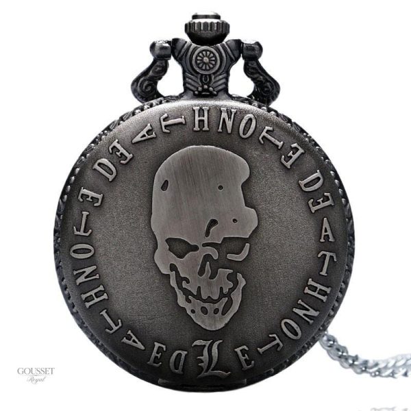 Montre à gousset homme gothique élégante