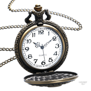 Accessoire tendance, montre à gousset pour homme