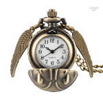Accessoire vintage pour homme, montre à gousset dorée
